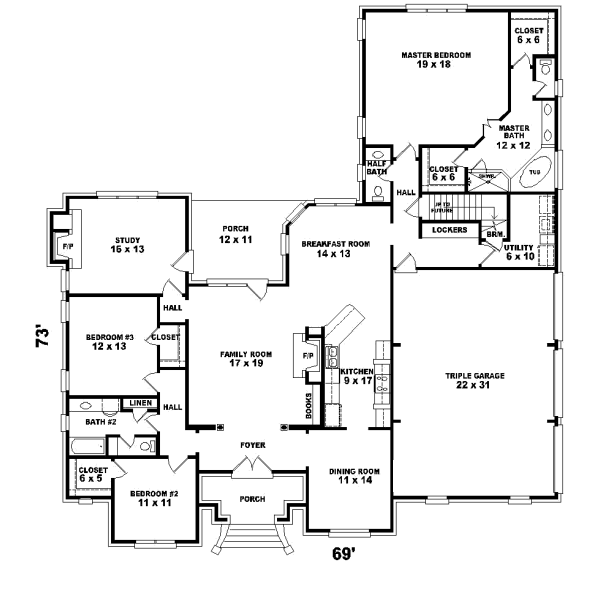 Main Floor Plan: 6-1219
