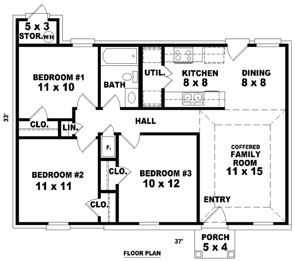 Main Floor Plan: 6-122
