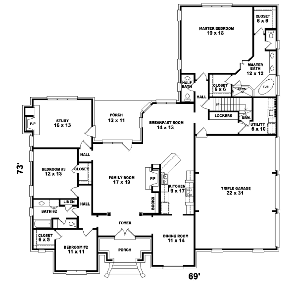 Main Floor Plan: 6-1220
