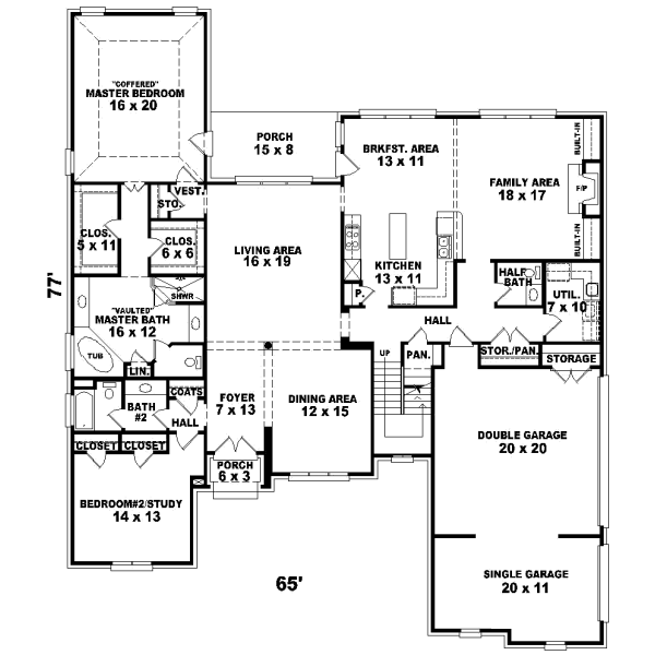 Main Floor Plan: 6-1222