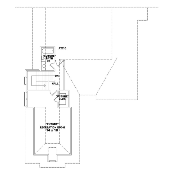 Upper/Second Floor Plan: 6-1223