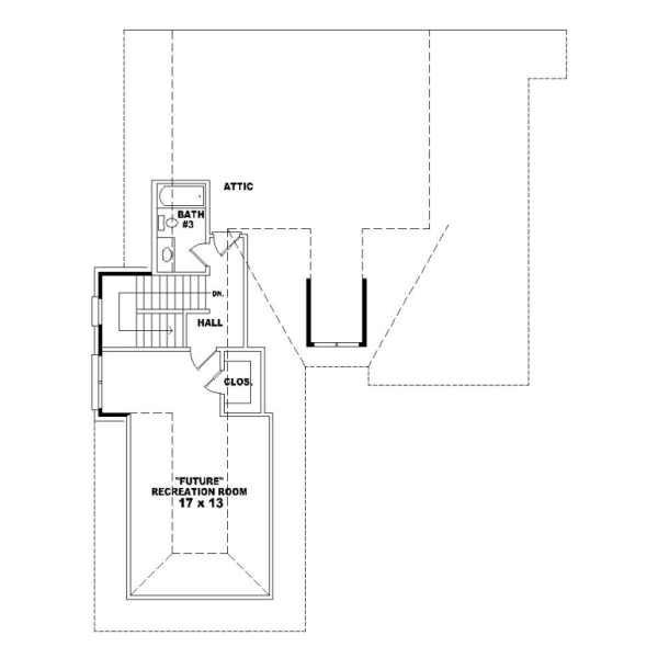 Upper/Second Floor Plan: 6-1224