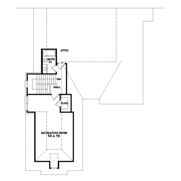 Upper/Second Floor Plan: 6-1225
