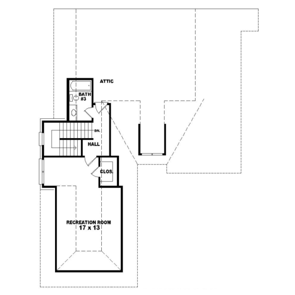 Upper/Second Floor Plan: 6-1226