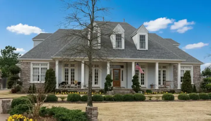 Country house plans 6-1234 - front exterior, 4,228 sq ft, 3 bed, 3 bath house plans | Monster House Plans