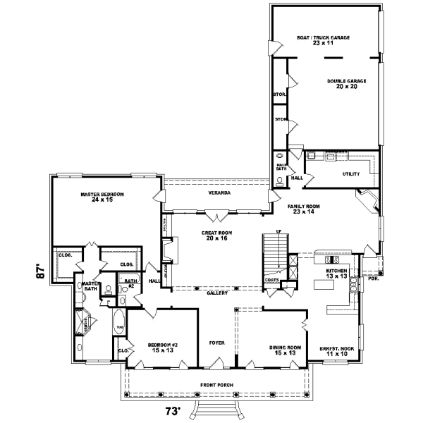 Main Floor Plan: 6-1235