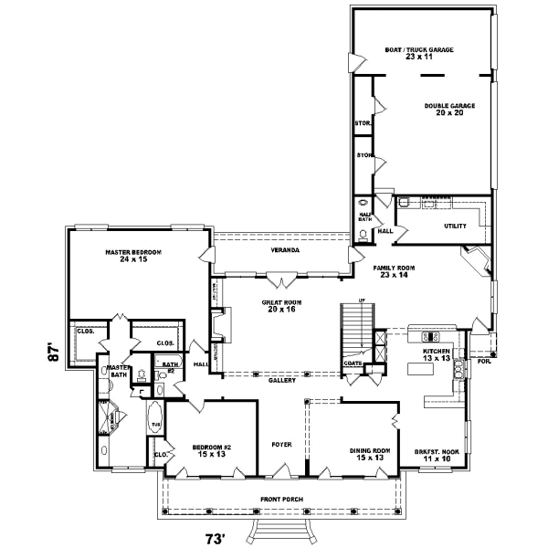 Main Floor Plan: 6-1236
