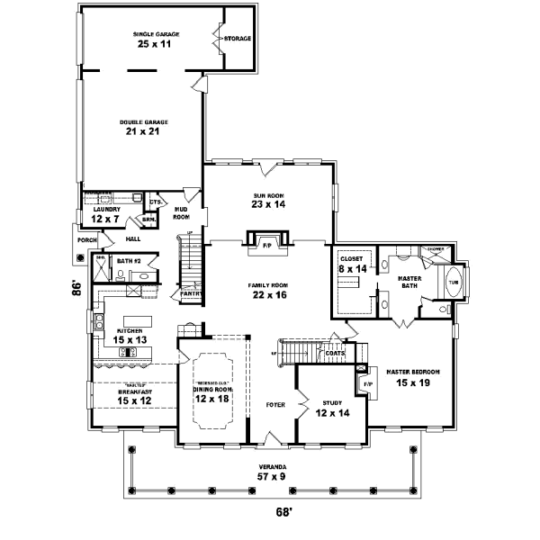 Main Floor Plan: 6-1237