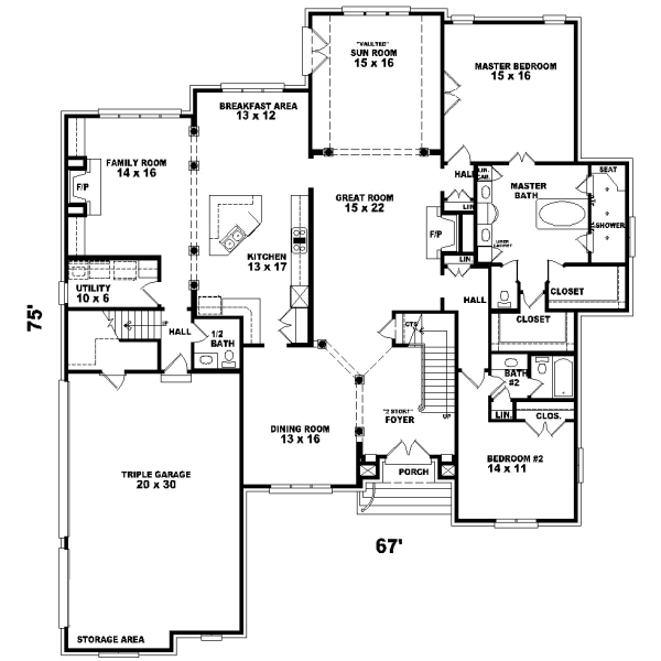 Main Floor Plan: 6-1240