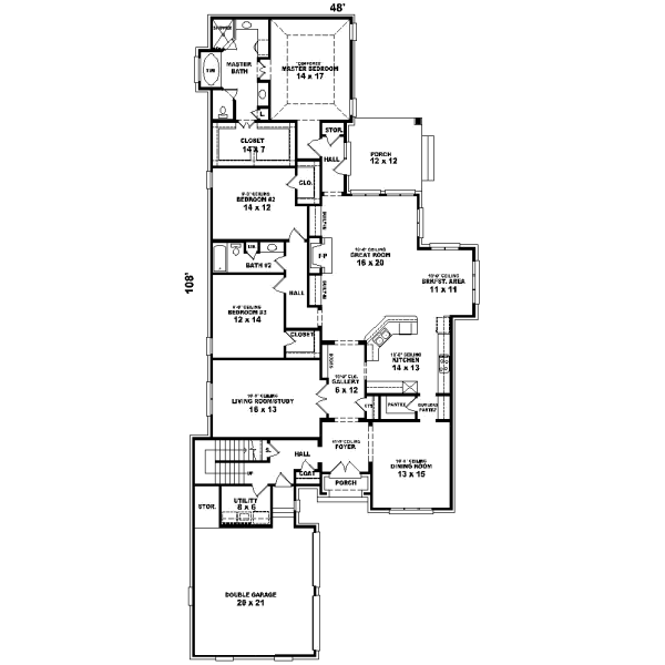 Main Floor Plan: 6-1251