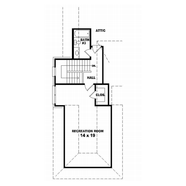 Upper/Second Floor Plan: 6-1251