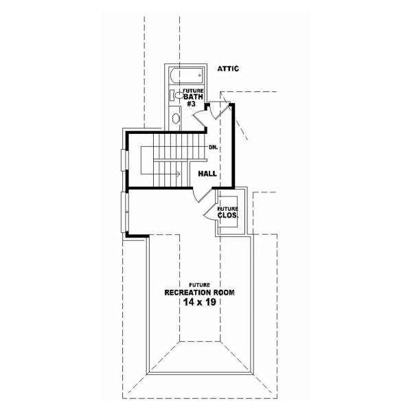 Upper/Second Floor Plan: 6-1252