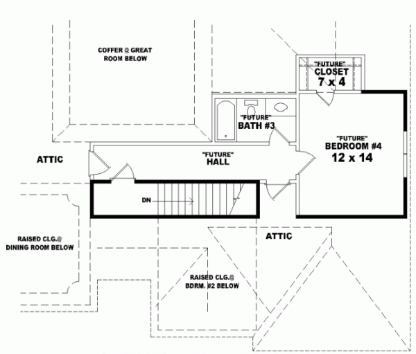 Upper/Second Floor Plan: 6-1263