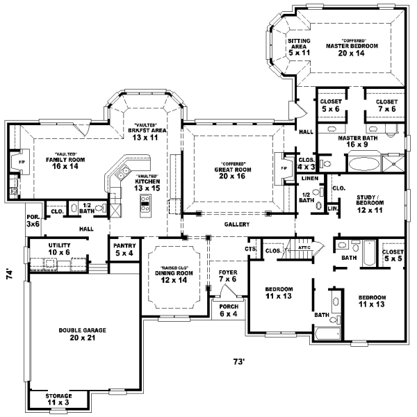 Main Floor Plan: 6-1265