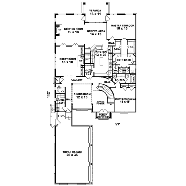 Main Floor Plan: 6-1266