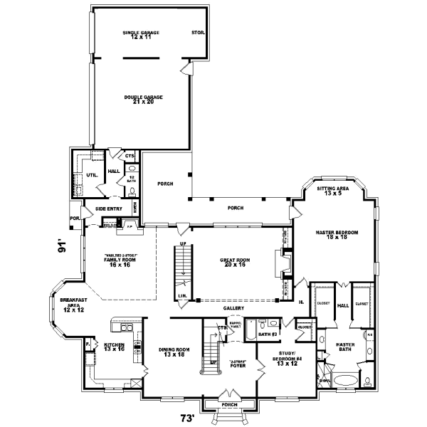 Main Floor Plan: 6-1268