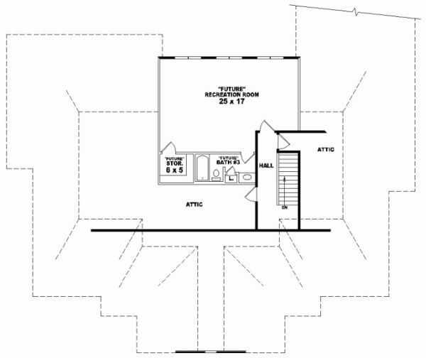 Upper/Second Floor Plan: 6-1269