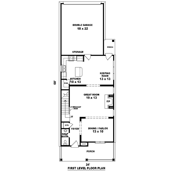 Main Floor Plan: 6-127