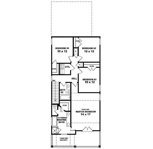 Upper/Second Floor Plan: 6-127