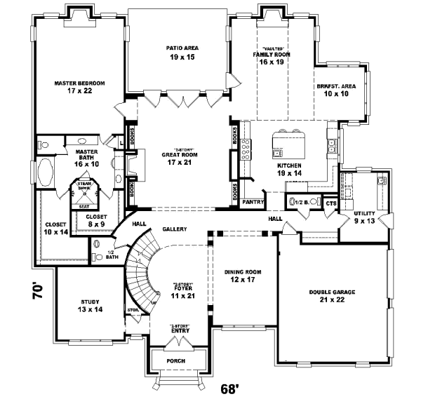 Main Floor Plan: 6-1274