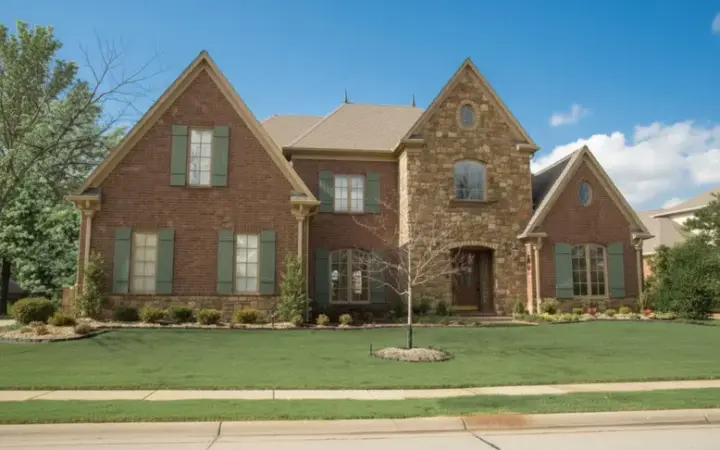 Traditional house plans 6-1276 - front exterior, 4,940 sq ft, 4 bed, 4 bath house plans | Monster House Plans