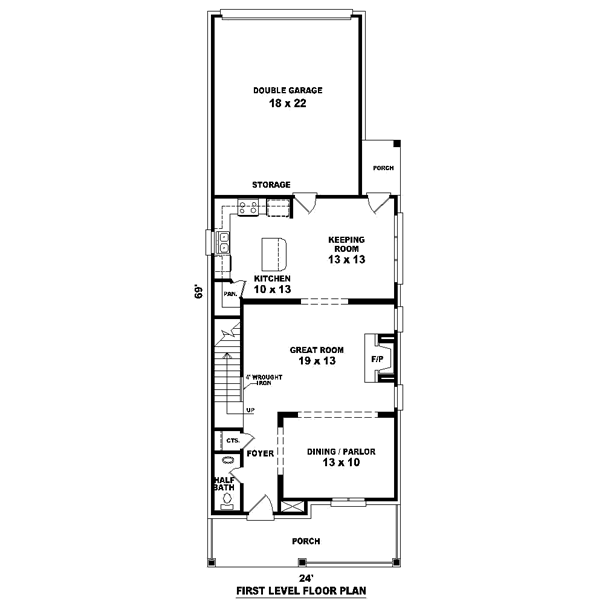 Main Floor Plan: 6-128