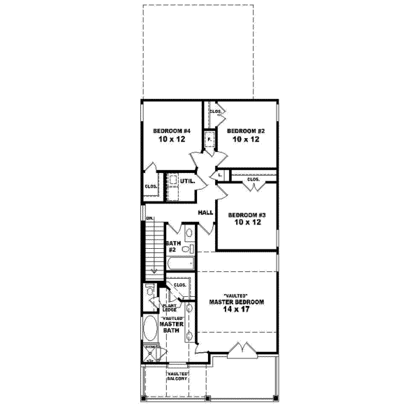 Upper/Second Floor Plan: 6-128