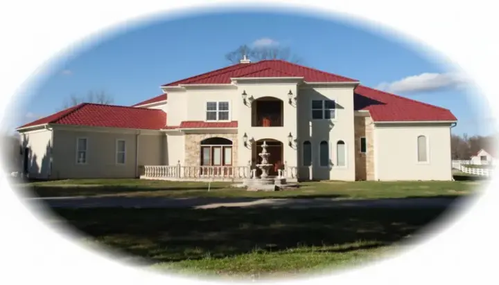 Mediterranean house plans 6-1287 - front exterior, 4,649 sq ft, 4 bed, 3 bath house plans | Monster House Plans