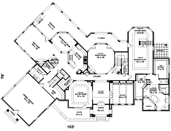 Main Floor Plan: 6-1287