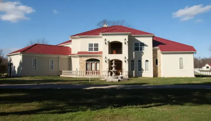 Mediterranean house plans 6-1288 - front exterior, 5,025 sq ft, 4 bed, 3 bath house plans | Monster House Plans