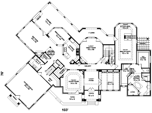Main Floor Plan: 6-1288