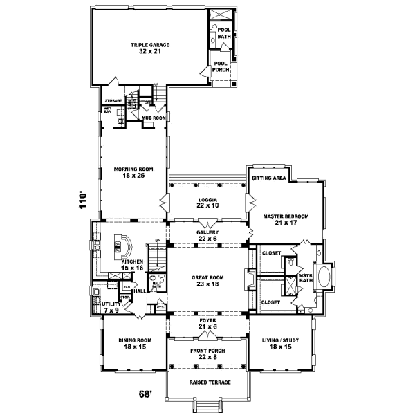 Main Floor Plan: 6-1289