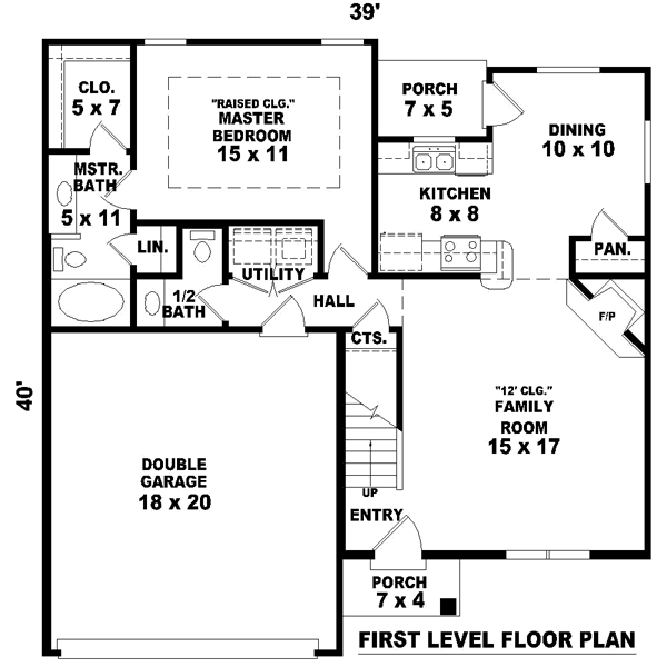 Main Floor Plan: 6-129