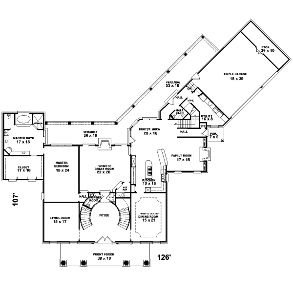 Main Floor Plan: 6-1293