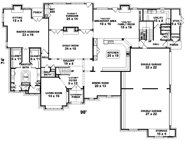 Main Floor Plan: 6-1294