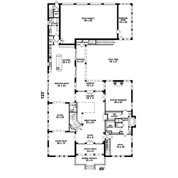 Main Floor Plan: 6-1298