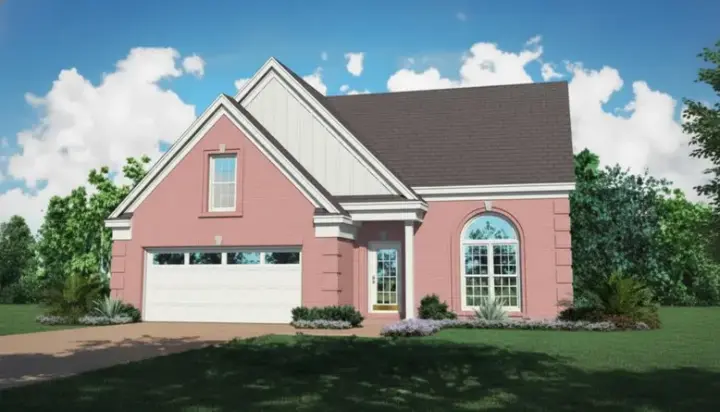 Southern house plans 6-130 - front exterior, 1,582 sq ft, 3 bed, 2 bath house plans | Monster House Plans