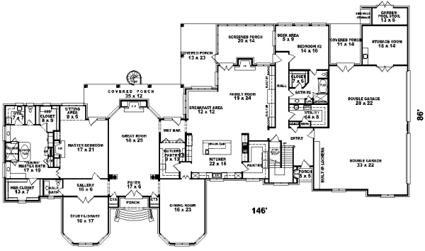 Main Floor Plan: 6-1300