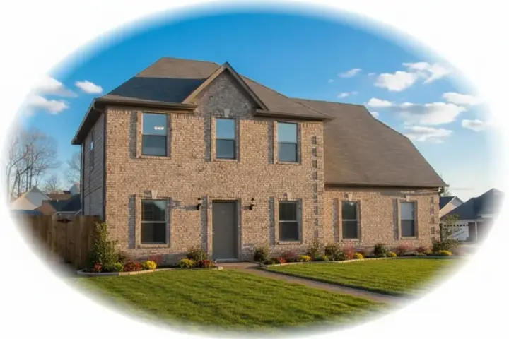Traditional house plans 6-1304 - front exterior, 1,573 sq ft, 3 bed, 2 bath house plans | Monster House Plans