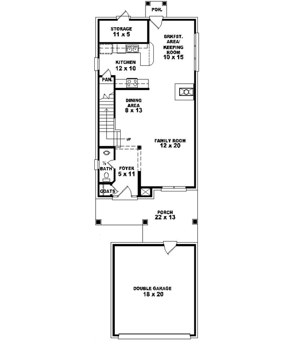 Main Floor Plan: 6-1306