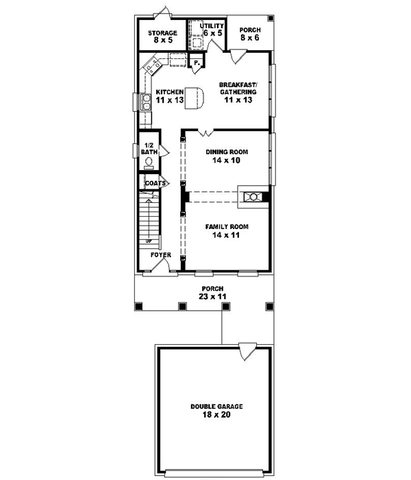 Main Floor Plan: 6-1307