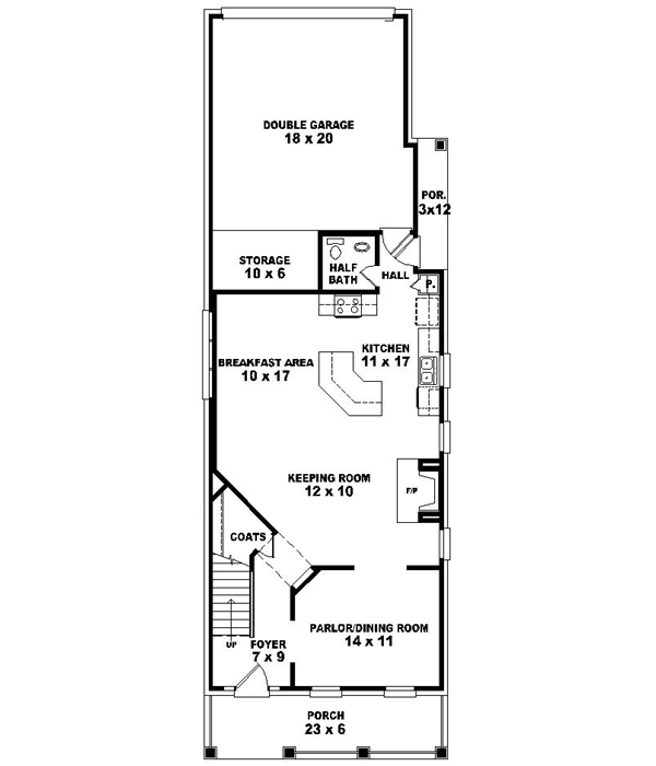 Main Floor Plan: 6-1308