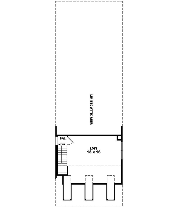 Upper/Second Floor Plan 6-1308