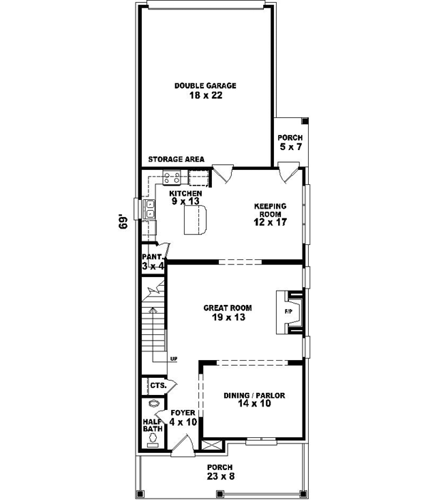 Main Floor Plan: 6-1310