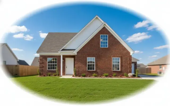 Traditional house plans 6-1314 - front exterior, 1,659 sq ft, 3 bed, 2 bath house plans | Monster House Plans