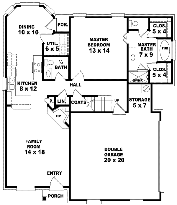 Main Floor Plan: 6-1314