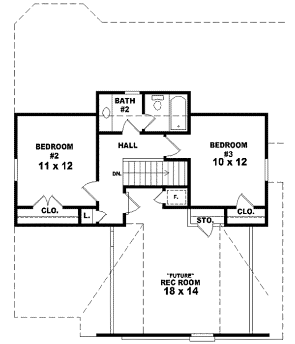 Upper/Second Floor Plan: 6-1314