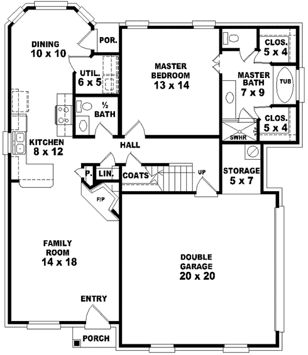Main Floor Plan: 6-1315