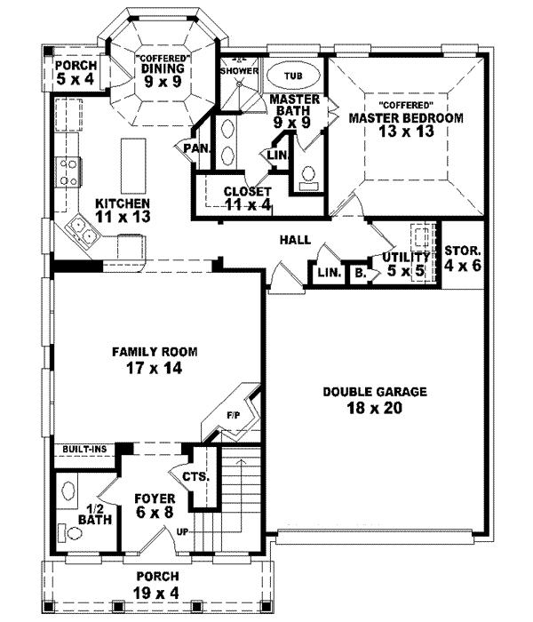 Main Floor Plan: 6-1316