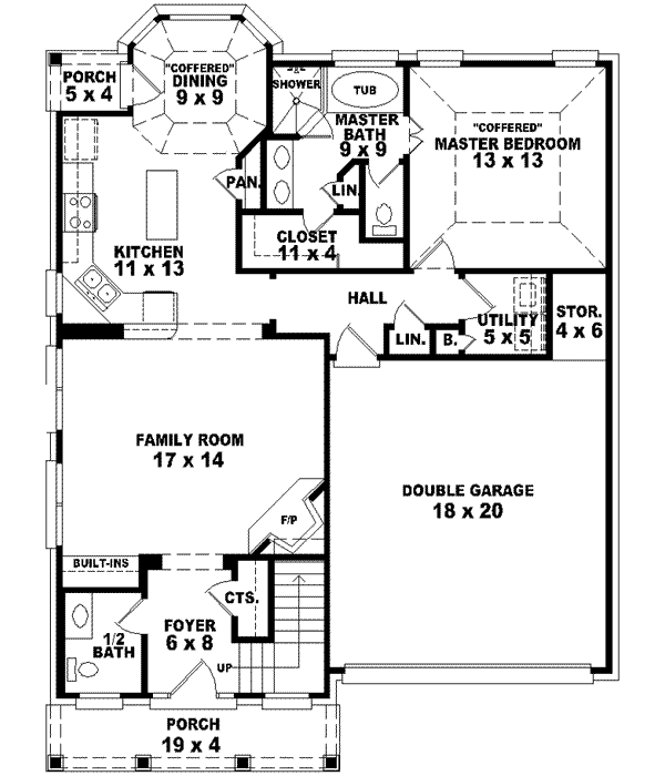 Main Floor Plan: 6-1317